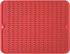 Large 14" x 11" Silicone Dish Drying Mat by MODENGKONGJIAN
