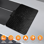 Silicone Dish Drying Mat for Kitchen Counter, Dish Drying Pad, Non-Slip Drain - Image 4