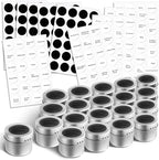 Bekith 20 Pack Magnetic Spice Jars, Magnetic Spice Containers - Image 5