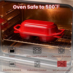 YONILL Mini Double Dutch Oven for Sourdough Bread Baking - Image 6