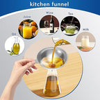 Serinar Stainless Steel Funnel - Image 5
