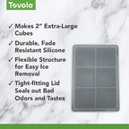 Tovolo Large 2” King Cube Ice Tray - Image 3