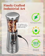 Electric Salt and Pepper Grinder Set - Image 4