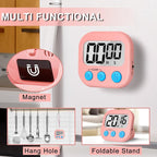 ZILLEEN Classroom Timer for Kids Teachers 2 Pack Digital Timers - Image 2