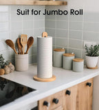 Wooden Paper Towel Holder Stand - Image 3