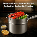 Tri-Ply Stainless Steel Sauce Pan - Image 5
