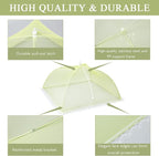7 Pack Colorful Food Covers Food Tent - Image 2
