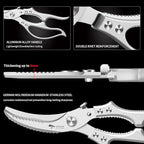 MAD SHARK Heavy Duty Poultry Shears, Kitchen Shears - Image 6