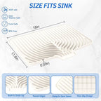 Dish Drying Mat for Kitchen Counter, - Image 2