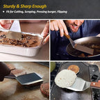Stainless Steel Metal Spatula Set - Image 9
