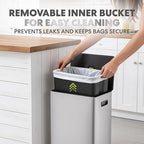 SIMPLI-Magic Infinity Edge 60L / 16 Gallon Kitchen Trash Can - Image 6