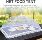 JULBEAR 4 Pcs Large and Tall Mesh Food Cover Tent Umbrella Food Screen Covers - Image 6