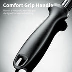 Knife Sharpener Rod, 13 Inch Carbon Steel Honing Steel - Image 6