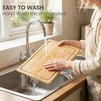 Extra Large Cutting Board Set of 4, Bamboo Cutting Boards - Image 6