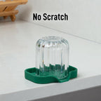 Zulay Kitchen Small Silicone Sponge Holder – Space-Saving Sink Organizer Tray - Image 7