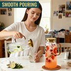 4 Pack 2 Liter/68 oz Glass Pitcher - Image 7