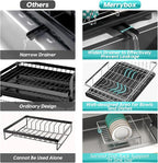 MERRYBOX Stainless Steel Dish Drying Rack - Image 4