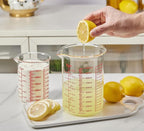 High Borosilicate Glass Measuring Cup-V-Shaped Spout，Glass Measuring Beaker - Image 5