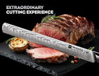 WIZEKA 12 Inch Damascus Slicing Knife - Image 2