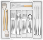 Lifewit Silverware Drawer Organizer, Expandable Utensil Tray by Lifewit