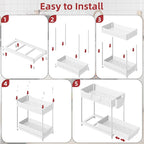 Sevenblue Under Sink Organizer, Bathroom Organizers and Storage, 2 Tier - Image 9