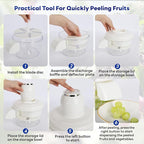 Automatic Grape Peeler Machine, Electric Garlic & Cherry Tomato Peeler Skin - Image 7