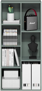 Furinno LUDER Book Shelf, 7-Cube Bookshelf, Bookcase - Image 5