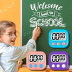 ZILLEN 6 Pack Kitchen Timers for Cooking Digital Classroom Timers for Kids - Image 6