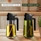 YARRAMATE 4Pcs 16oz/470ml Glass Olive Oil Sprayer Set - Image 3