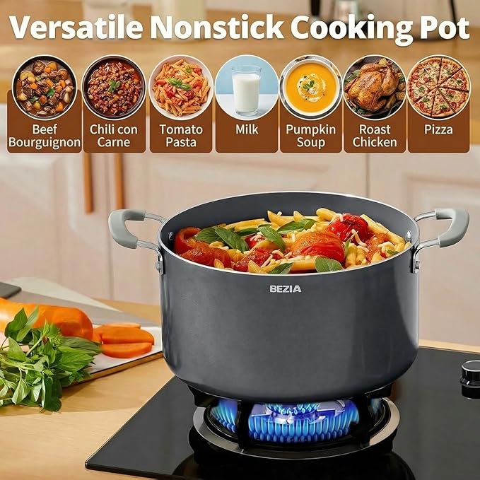 10 Quart Nonstick Stock Pot - Image 5