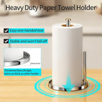 Paper Towel Holder Countertop, Standing Paper Roll Holder - Image 3