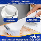 CELOX Kitchen Scrub Brush Set - Image 5