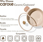 CAROTE 5 Qt Nonstick Stock Pot - Image 5
