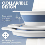 Gevoli Collapsible Colanders Food Strainers - Image 4
