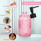 Topsky Stripe Glass Soap Dispenser - Image 7