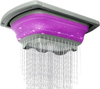 Qimh Collapsible Colander, Kitchen Colander Set Over Sink Strainer - Image 3