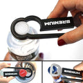 Multifunctional Bottle Opener for Water and Beer, Plastic Water Bottles by Brenium