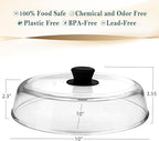 Le'raze 10inch Glass Microwave Splatter Cover - Image 4