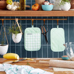KitchenAid Gingham Pot Holder 2-Pack Set - Image 2