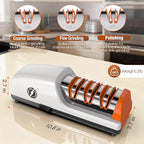 Replaceable Sharpener Electric Knife Sharpener, 3-Stage - Image 5