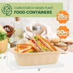 100 Piece Meal Prep Containers - Image 2