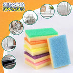 LAUNDRYLUX Scrub Sponge, Dual-Sided Temperature-Responsive Scrubber - Image 5