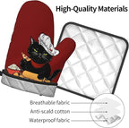 Cat Pot Holders and Oven Mitts - Image 4