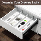 DUCOO 4 PCS Drawer Divider, Expandable Separators - Image 6