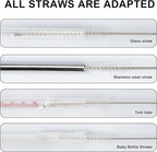 Ixiaoyoo Straw Cleaner Brush Set, 12-Piece 11.8 Inch Long Botthle Cleaning Brush - Image 6