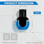 Automatic Soap Dispenser Touchless, Rechargeable Foaming Soap Dispenser - Image 2