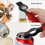 2-Pack Magnetic Beer Bottle Opener & Soda Can Opener, 2-in-1 Bottle Opener and - Image 3