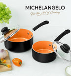 MICHELANGELO Nonstick Sauce Pan - Image 6