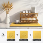 Ecotrim - Dish Drying Mat for Kitchen Counter | Coffee Bar Mat for Countertops - Image 4