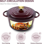 Miereirl 6 Quart Enameled Dutch Oven Pot - Image 7